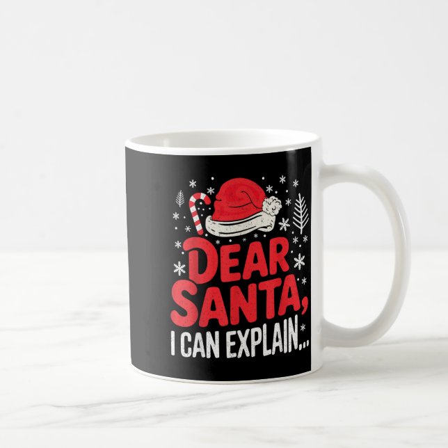 Dear Santa I Can Explain Funny Christian  Coffee Mug (Right)