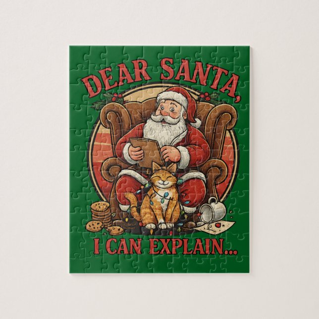 Dear Santa I Can Explain Puzzle (Vertical)
