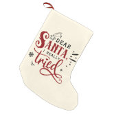 They Are the Naughty Ones Funny Christmas Small Christmas Stocking | Zazzle