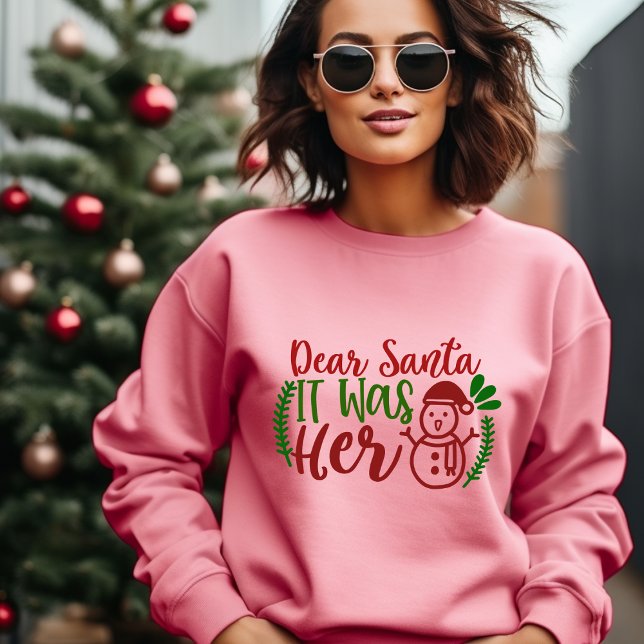 DEAR SANTA IT WAS HER T-SHIRT (Creator Uploaded)