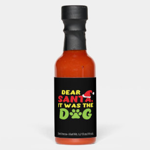 Dear Santa it was the dog paw Classic T-Shirt Hot Sauces