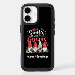 Dear Santa, It Was the Gnome Fun Christmas Trends iPhone 16 Case