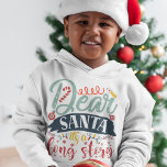 Dear Santa It's A Long Story Funny Christmas Cute Hoodie<br><div class="desc">A funny colorful typography quote design for Christmas,  that reads: "Dear Santa its a long story".</div>