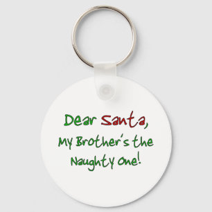 Dear Santa Keychain