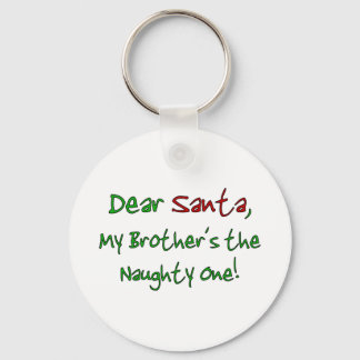 Dear Santa Keychain
