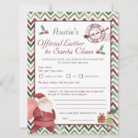 Dear Santa | Kids Personalized Letter to Santa