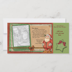 Dear Santa Photo Cards