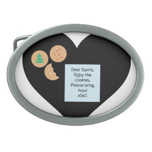Dear Santa - Please Bring Toys Belt Buckle