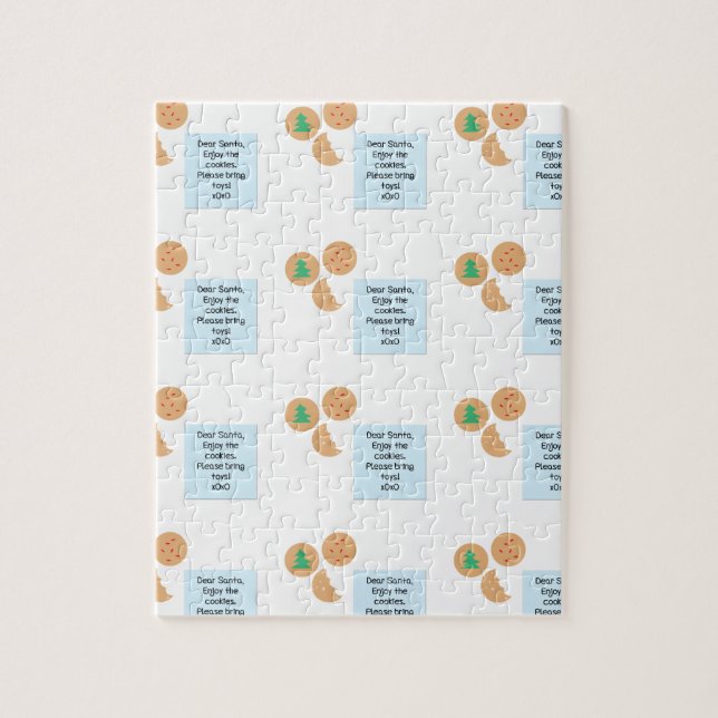 Dear Santa - Please Bring Toys Jigsaw Puzzle (Vertical)