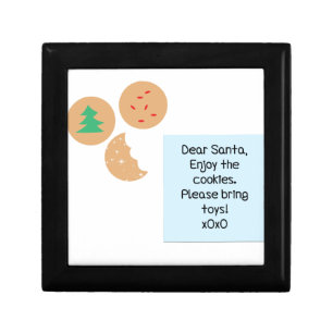 Dear Santa - Please Bring Toys Keepsake Box