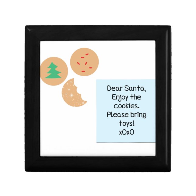 Dear Santa - Please Bring Toys Keepsake Box (Front)