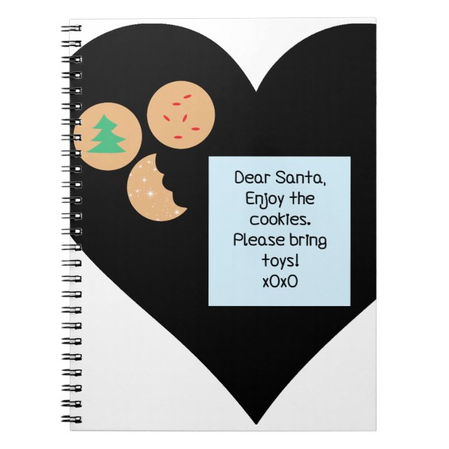 Dear Santa - Please Bring Toys Notebook (Front)