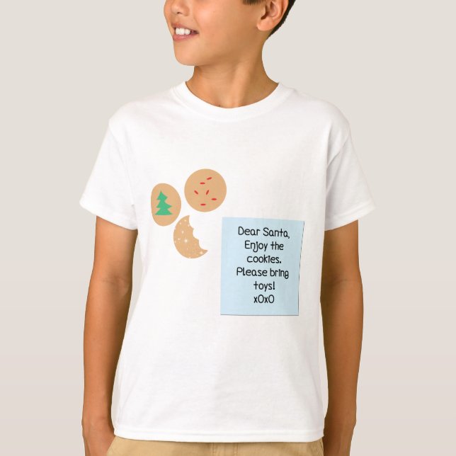Dear Santa - Please Bring Toys T-Shirt (Front)