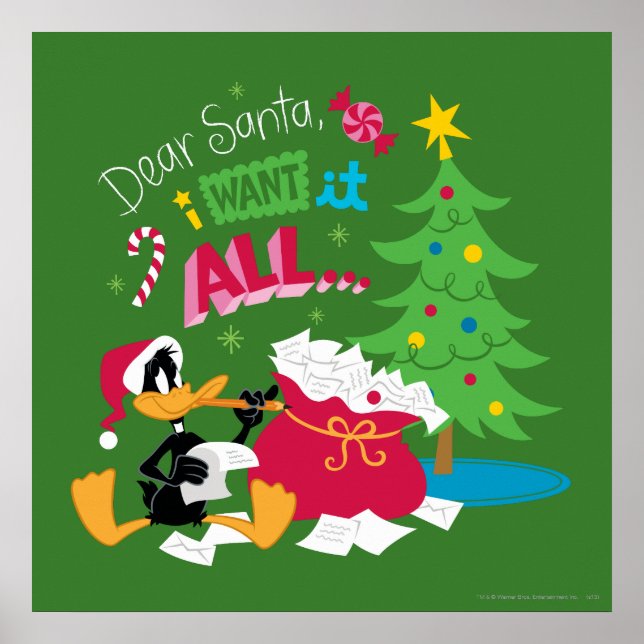 Dear Santa Poster (Front)