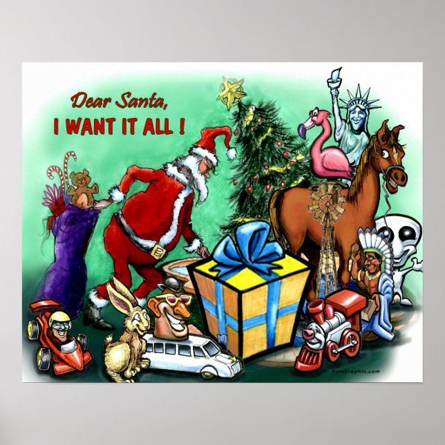 Dear Santa Poster (Front)