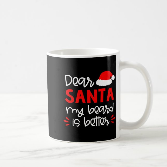 Dear Santa Shirt Funny Matching Family Christmas P Coffee Mug (Right)
