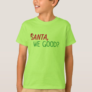 Dear Santa Shirt We Good Funny Santa Quote T-Shirt