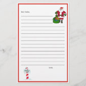 Dear Santa Stationary! Template (Front)