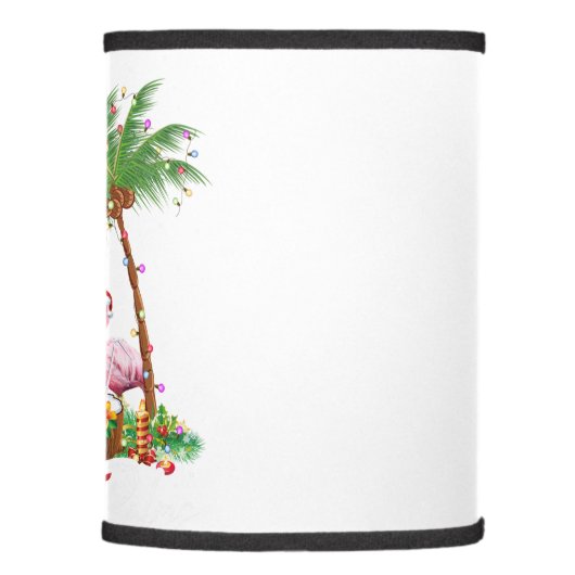 Dear Santa They Are The Naughty Ones Christmas Paj Lamp Shade (Right)