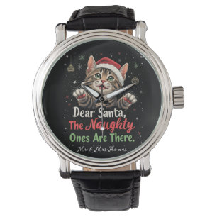 Dear Santa, They Are the Naughty Ones Funny Watch