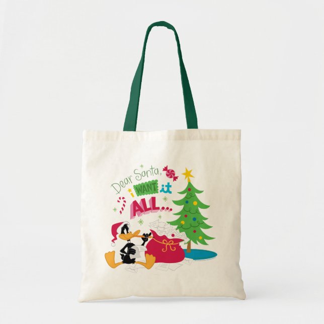 Dear Santa Tote Bag (Front)