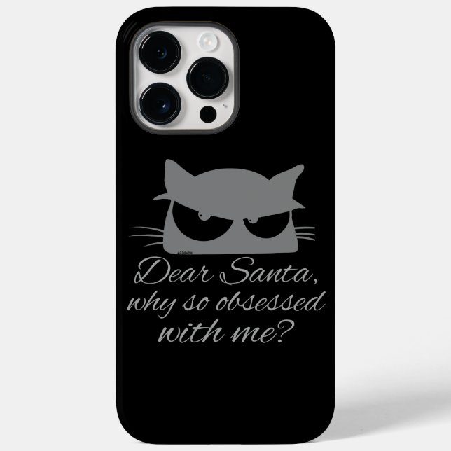 DEAR SANTA, WHY SO OBSESSED WITH ME?               Case-Mate iPhone CASE (Back)