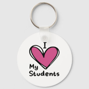 Dear Student Behind Me Keychain