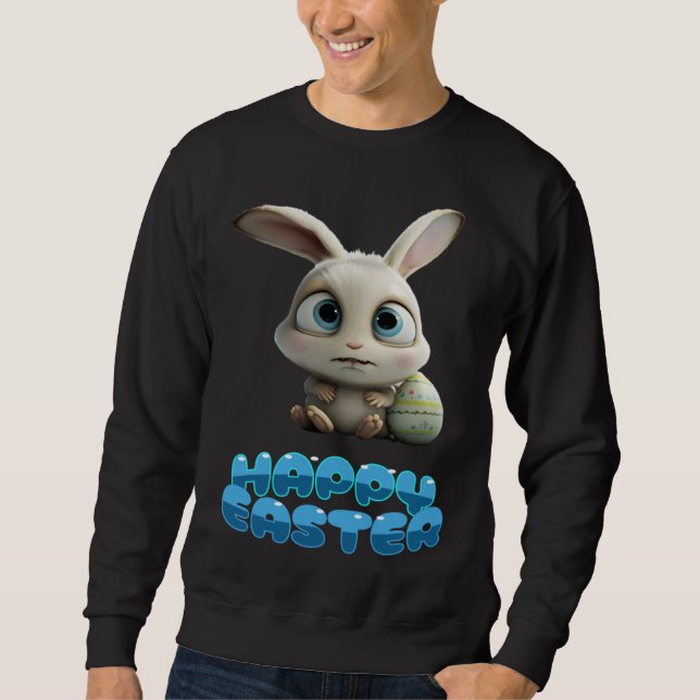 dear sweet happy Easter bunny Sweatshirt (Front)