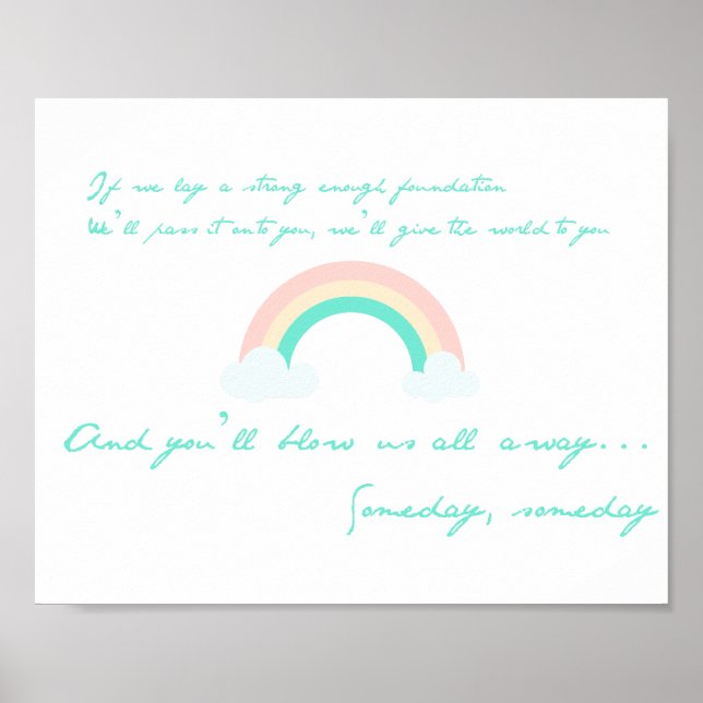 "Dear Theodosia" Poster (Front)