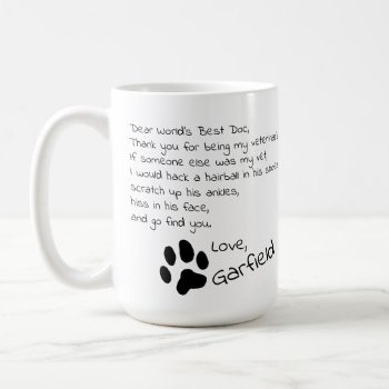 Dear Veterinarian Customizable Pet Name Coffee Mug