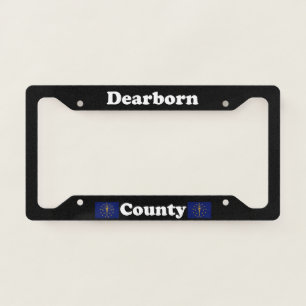 Dearborn County Indiana LPF License Plate Frame