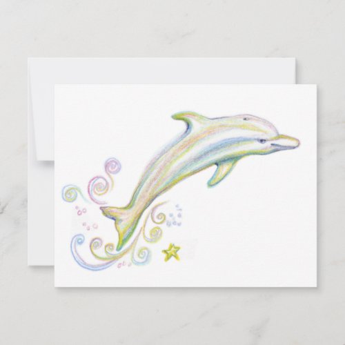 Dearest Dolphin Invitations