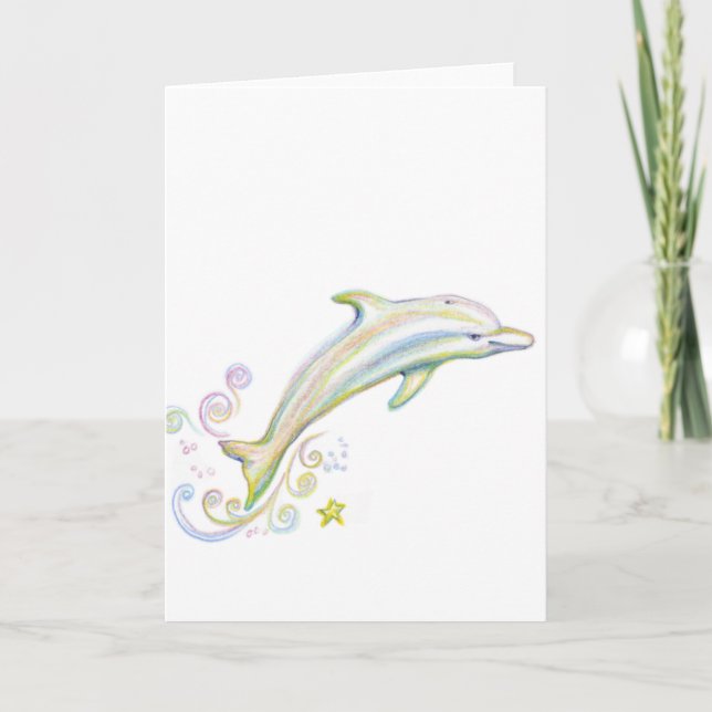 Dearest Dolphin Card (Front)