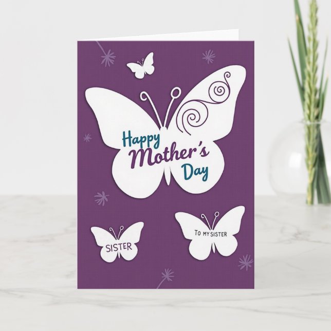 Dearest Mothers Day Purple Card (Front)