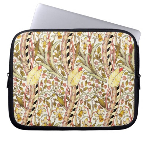 Dearle Daffodil Vintage Floral Pattern Laptop Sleeve