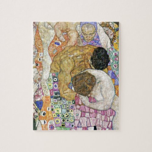 Death and Life by Gustav Klimt Jigsaw Puzzle