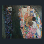 Death and Life by Gustav Klimt - Poster<br><div class="desc">Death and Life by Gustav Klimt,  painted between 1910 and 1915.</div>
