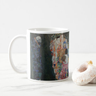 Death and Life by Gustav Klimt Vintage Art Nouveau Coffee Mug