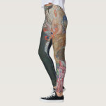 Death and Life by Gustav Klimt Vintage Art Nouveau Leggings<br><div class="desc">Death and Life (1908) by Gustav Klimt is a vintage Victorian Era Symbolism fine art painting featuring two separate parts, Life and Death. On the left death is depicted by a classic grim reaper with a grinning skull, covered in a dark robe adorned with a religious cross. On the right...</div>