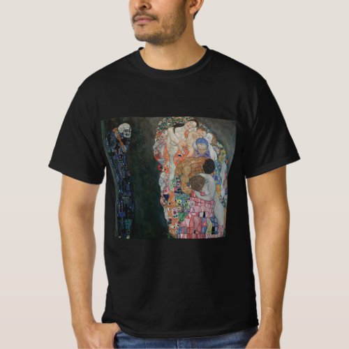 Death and Life by Gustav Klimt Vintage Art Nouveau T_Shirt