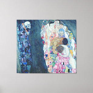 Death and Life, c.1911 (oil on canvas) Canvas Print