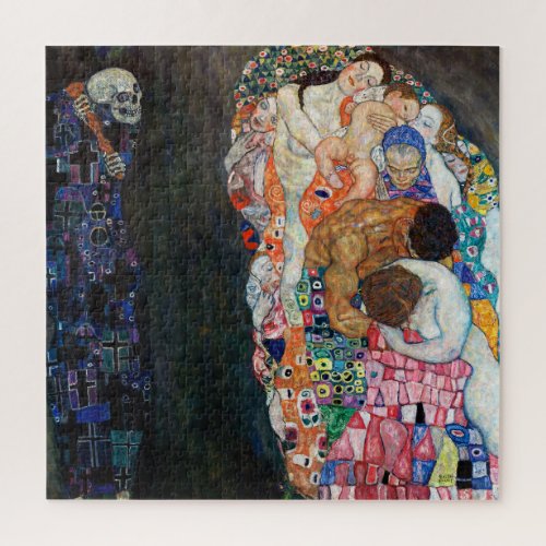 Death and Life  Gustav Klimt  Jigsaw Puzzle