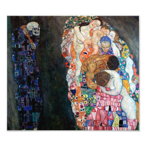 Death and Life  Gustav Klimt  Photo Print