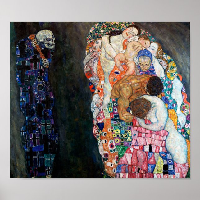 Death and Life | Gustav Klimt | Poster (Front)