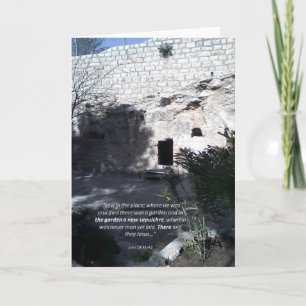 Death and Resurrection of Christ - greeting card