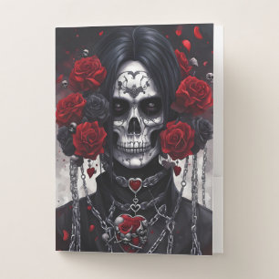 Death and Roses Pocket Folder