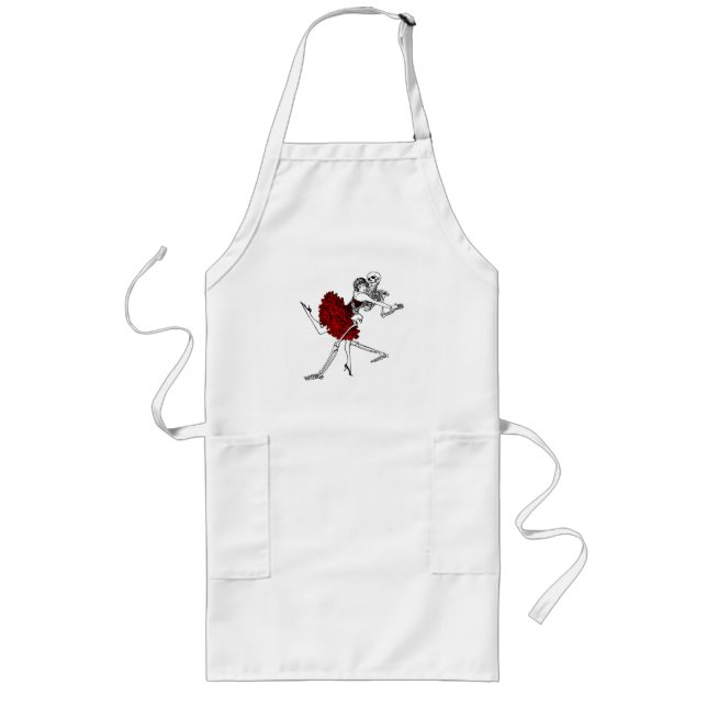 Death and the Flapper Long Apron (Front)