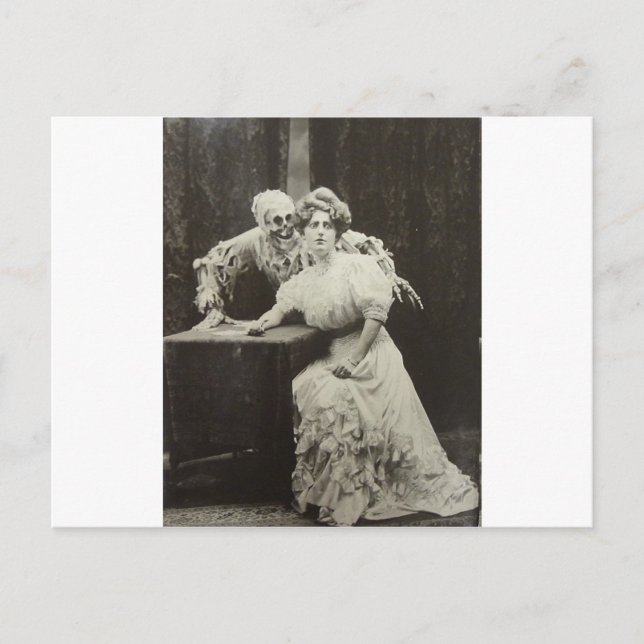 Death And The Maiden Postcard (Front)