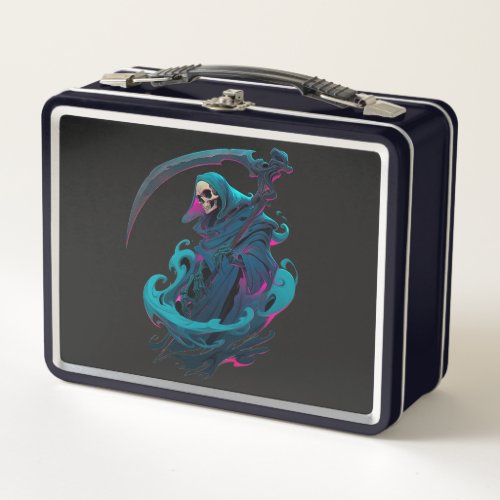 Death Appears Metal Lunch Box