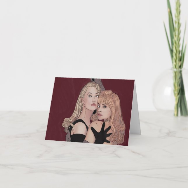 Death becomes her invitation (Front)